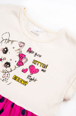 Летнее платье с лайкрой для девочки Bonito  фото 23