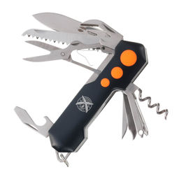 Нож перочинный 96 мм, 15 функций, в блистере STINGER FK-KO5011LG3B