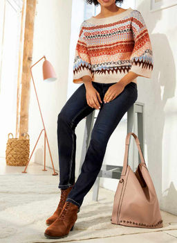 Пуловер, бежевый - Linea tesini фото 3