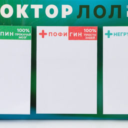 Набор стикеров 3 шт в открытке +Докторлол, 30 листов. - Artfox фото 4