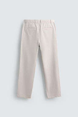STRAIGHT-LEG TWILL TROUSERS - Zara фото 7