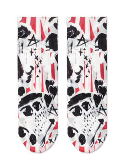 Цена за 2 пары. Носки Классические CONTE Носки с принтом FANTASY 70 mix - Conte elegant фото 50