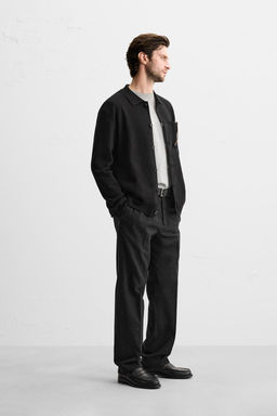 COTTON CARDIGAN WITH POCKET - Zara фото 5