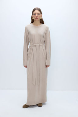 Платье Pirs 5672 светло-бежевый  фото 3