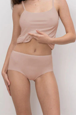 ALMANDO MELADO Трусы женские База "MAXI SLIP" Цвет:кремовый