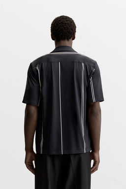 STRIPED STRETCH SHIRT - Zara фото 3