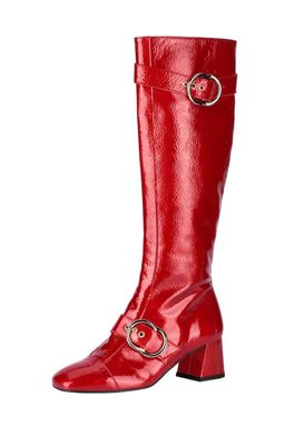 Сапоги, красные