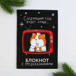 Блокнот с предсказаниями А5, 12 листов Следующий год будет лучше