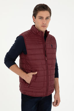 Мужской бордовый жилет - U.s. polo assn фото 10