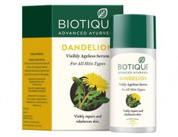 Bio Dandelion/ Биотик Био Одуванчика Антивозрастная Сыворотка Для Лица 40мл - Biotique фото 2