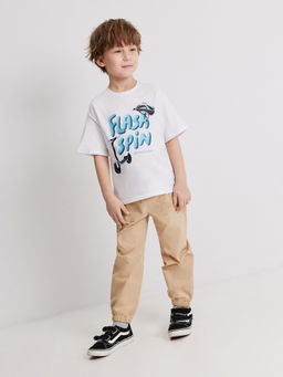 ACOOLA / Футболка детская для мальчиков Powidlo белый