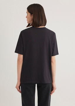 Kedi Bask?l? Gri Istanbul Tisort - Mavi фото 4