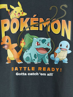 Pokemon Bask?l? Erkek ?ocuk Ti??rt