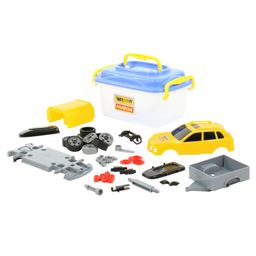 Конструктор Автомобиль легковой с прицепом (в контейнере) - Полесье фото 7