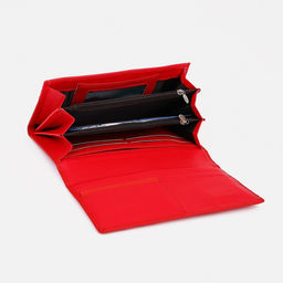 Кошелёк на магнитах, цвет красный - Simaland фото 3