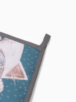 Кухонный набор «Этель. Кот»: варежка-прихватка 20×28 см, прихватка 17×17 см