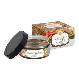 Соляной скраб КОФЕЙНЫЙ с пряностями, 300 г - Мануфактура дом природы фото 2
