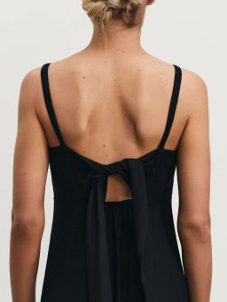 Сарафан из вискозы и льна прилегающего кроя / Zarina  фото 7