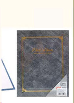 Фотоальбом 200 фото 10х15 Серый/ 9288 /уп 36/650866