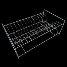 Сушилка для посуды настольная оцинкованная, без поддона