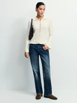 Приталенный кардиган с вискозой в составе / Zarina