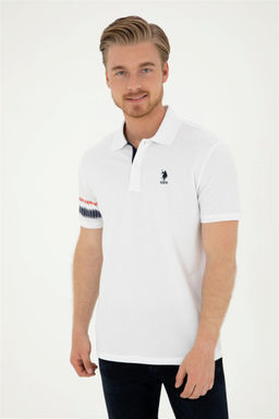 Футболка мужская U.S. Polo Assn белая  фото 3