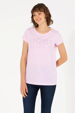 U. S. Polo Assn Женская базовая футболка с круглым вырезом Magnolia - U.s. polo assn фото 10