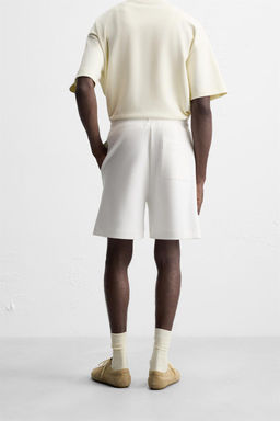 PLEATED TECHNICAL BERMUDA SHORTS - Zara фото 3