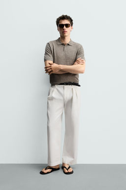 POLO PUNTO RELAXED FIT RAYAS / Rojo