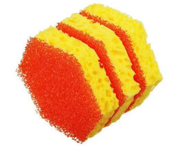 Губка для тефлон. посуды 3шт "Кухоньчик Макси-3" Ардана, 859