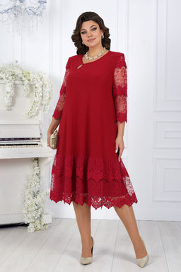 Платье Ninele 7431-Р темно-синий - Mira fashion фото 785