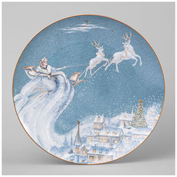 ТАРЕЛКА ОБЕДЕННАЯ LEFARD СНЕЖНАЯ КОРОЛЕВА 25,5 СМ