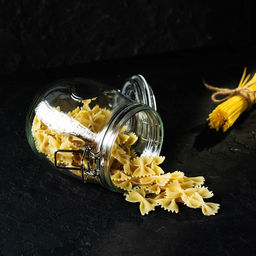 Банка для сыпучих Доляна Сердце, 850 мл, 11?14 см, с бугельным замком, стекло, прозрачная