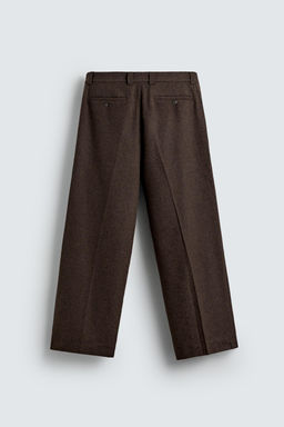 PLEATED TROUSERS WITH BUTTONS - Zara фото 8