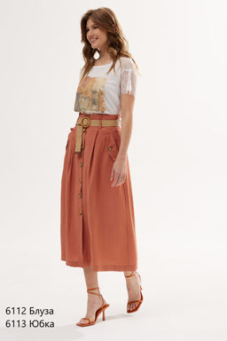 6113 Юбка - Niv niv fashion фото 3