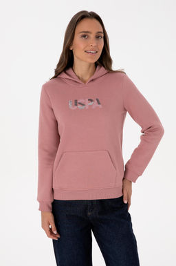 Kad_n G_l Kurusu Kap__onlu Basic Sweatshirt