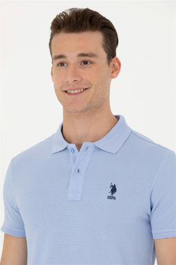 Мужская синяя базовая футболка Неожиданная скидка в корзине - U.s. polo assn фото 2