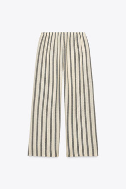 RUSTIC STRAIGHT-LEG TROUSERS - Zara фото 19