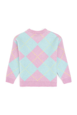 Розовый свитер для девочки Неожиданная скидка в корзине - U.s. polo assn фото 2