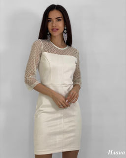 Платье Илана (молочный)