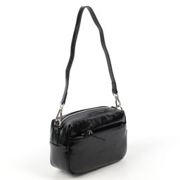 Женская кожаная сумка бочонок через плечо 0051-1 - Cidirro фото 3