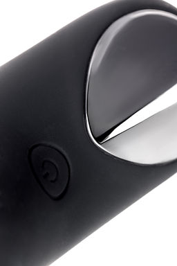 Стимулятор простаты Erotist Fifth, cиликон, черный, 14,1 см  фото 10