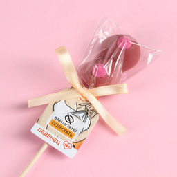 Леденец грудь Можно потрогать, вкус: малина, 45 г. (18+) - Simaland фото 4