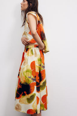 Falda circular de algodon - H&m фото 4