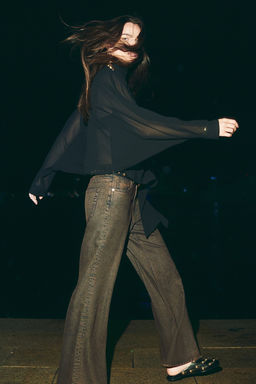 Baggy Flared Low Jeans - H&m фото 4