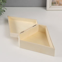 Шкатулка для росписи дерево «Бриллиант», для творчества, декора, без замка, 20×21.5×8 см