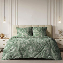 Пододеяльник Евростандарт, бязь ГОСТ (Китос, зеленый)