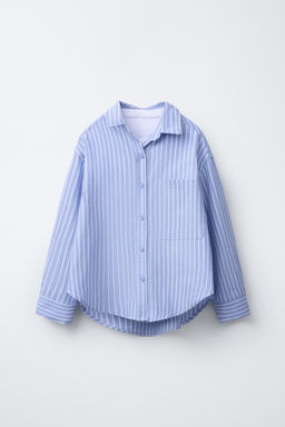 OXFORD SHIRT AND RIBBED T-SHIRT PACK - Zara фото 8