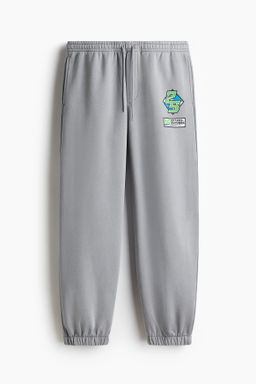 Pantal?n de ch?ndal con estampado Relaxed Fit