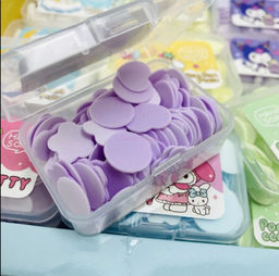 Мыло детское ассорти, одноразовые пластинки Мульты